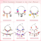 UFU Charm Bracelet Making Kit, A Sweet Birthday Gift to Inspire Imagination & - Image 7