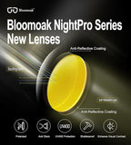 Bloomoak 100% Red Lens Blue Green Light Blocking Glasses- Dual AR Coatings - Image 4