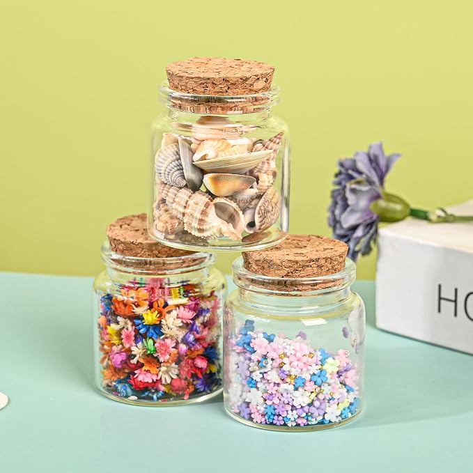 4PCS 50ml Small Empty Glass Bottle - Image 5