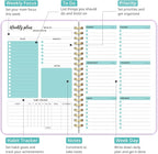 Undated Weekly Planner, Weekly To Do List Notebook - Image 2