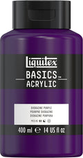 Liquitex BASICS Acrylic Paint, 400ml Bottle, Dioxazine Purple by Liquitex