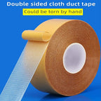 Qujianwei Double Sided Carpet Tape Heavy Duty, 2 inch x 21.9 Yards, Rug Tape | - Image 2