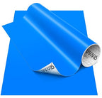 VViViD DECO65 Matte Pastel Azure Blue Permanent Adhesive Craft Vinyl by VVIVIDVINYL
