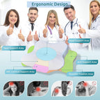 DONAMA Cervical Pillow for Neck and Shoulder Pain Relief, Cooling Contour - Image 2
