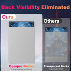 200 Pack Card Sleeves, Matte Dual Trading Card Sleeves - Image 3