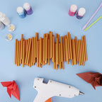 ENPOINT 120pcs Metallic Gold Hot Glue Sticks Mini - Image 7