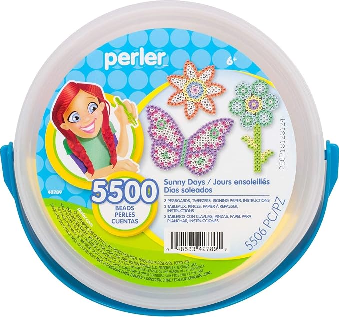 Perler Sunny Days Bright Color Fuse Bead Bucket - Image 3