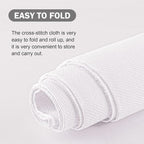Cross Stitch Aida Fabric 18 Count, 59 by 39 Inch Large Size, Classic Reserve - Image 4