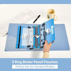 Custom White Airplane Aircraft Pencil Pouch - Image 4