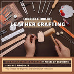 Leather Crafting Kit: Leather Working Tools and Supplies - Image 5