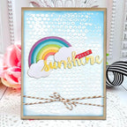 Hying Water Drop Plastic Embossing Folder - Image 3