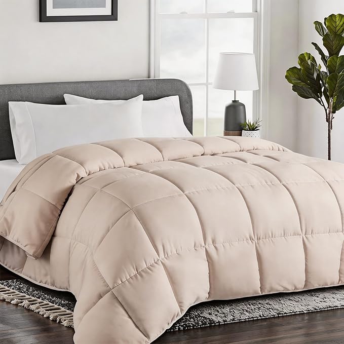 COHOME Premium California King Size Comforter, All-Season Quilted Down by COHOME
