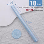 Light Blue Sealing Wax Sticks, HOSEALING 10pcs Glue Gun Sealing Wax Sticks - Image 2