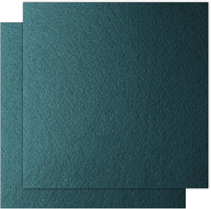 12" x 12" Felt Fabric Sheets for Crafts, Squares Felt Fabric Sheets, 1mm Thick by Unknown