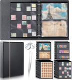Stamp Collecting Album Binder Kit by Lewtemi