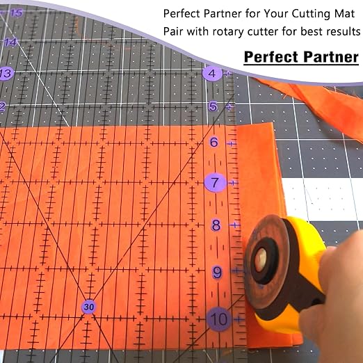 Sewing Ruler, 6“ * 17” Quilting Rulers, Acrylic Ruler, Cutting Ruler - Image 5