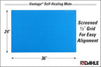 Dahle Vantage 10693 Premium Self-Healing Cutting Mat, 1/2" Grid, 5 Layers - Image 2