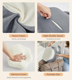 Memory Foam Maternity Pillow for Sleeping, Pregnancy Pillows Support for Back - Image 8