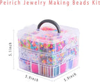 Peirich Jewelry Making Bead Kits, Includes 44 Embroidery Floss - Image 2
