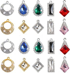 stino 40/48Pcs Paired Crystal Pendants Charms by stino