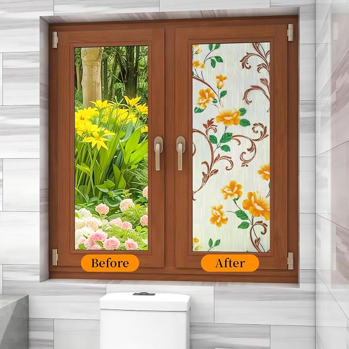 Bloss Frosted Privacy Window Film - Image 5