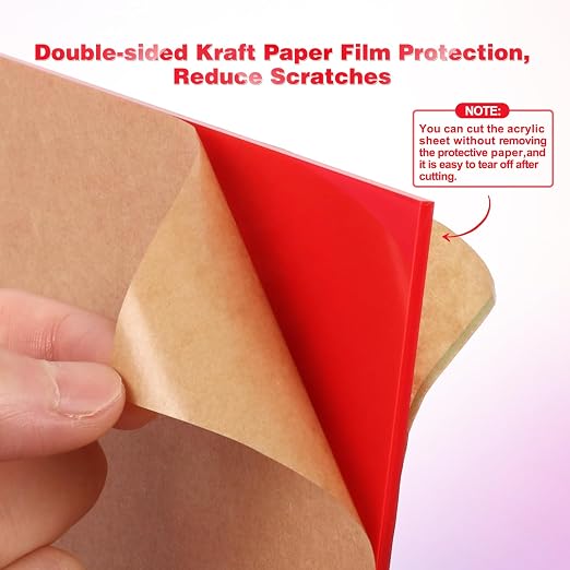 Adrattnay Acrylic Sheets 1/8 Thick, Opaque Colored Acrylic Panel - Image 4