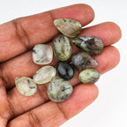 10pcs, Natural Gemstone Cabochon, Wholesale Assorted Flatback Crystals - Image 4