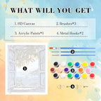 PHANTASYART Lemons Paint by Numbers Kit - Image 6