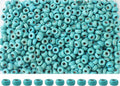 Natural Turquoise Seed Beads 4mm 1400pcs Small Stone Abacus Loose Rondelle by PAMIRTONG