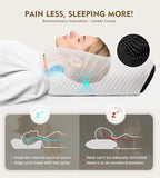 Osteo Cervical Pillow for Neck Pain Relief, Hollow Design Odorless Memory Foam - Image 2