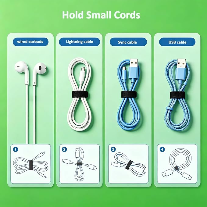 Patu Reusable Fastening Charging Cable Ties - Image 4