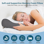 Cervical Neck Pillow for Pain Relief, Contour Memory Foam Pillows Ergonomic - Image 2