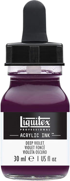 Liquitex Professional Acrylic Ink, 1-oz Jar, Deep Violet by Liquitex