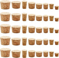 Uenhoy 40 Pcs Soft Wood Corks 8 Size, Wooden Tapered Cork Plugs Wine Bottle by Uenhoy