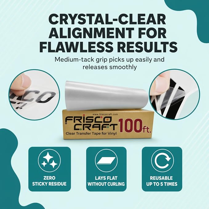 Frisco Craft C-370 Clear Transfer Tape - Image 2