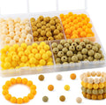 300Pcs Silicone Beads 9mm Mix Color, Bulk Silicone Beads 9mm by Kovict