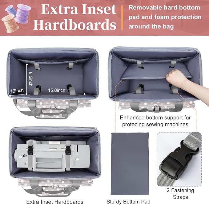 Anitor Rolling Sewing Machine Case - Image 3