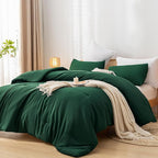 weigelia Queen Comforter Set Boho Emerald Green Comforter by WEIGELIA