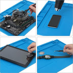 STREBITO Silicone Soldering Mat Electronics Mat, Solder Pad Heat Resistant 932°F - Image 8