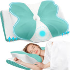 CloudBliss Cervical Memory Foam Pillow by CloudBliss