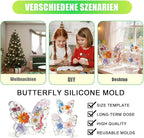 Butterfly Resin Molds, Butterfly Candle Molds Silicone, Flexible Effortless - Image 3