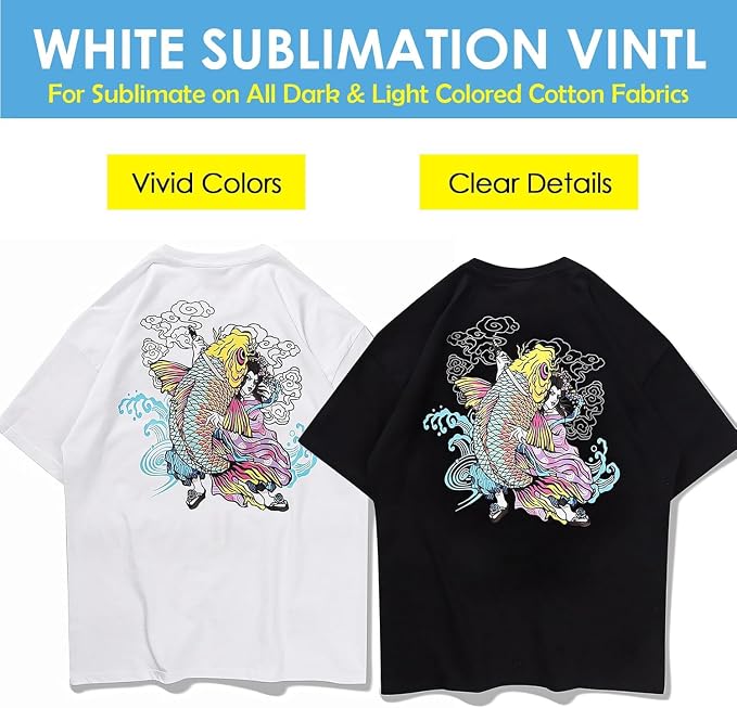 A-SUB Sublimation HTV for Dark and Light Fabric - Image 3