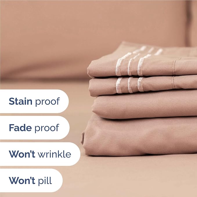 Full Size 4 Piece Sheet Set - Image 5