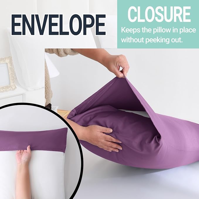 ZPECC Pillow Cases Standard Size Set of 12, 20x26 Envelope Closure Pillowcases - Image 5