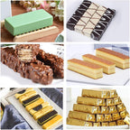 Palksky 8 Cavity Rectangle Granola Bar Silicone Mold/Nutrition/Cereal Bar Molds - Image 5