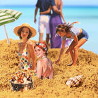 Summer Beach Scrapbook Sticker Book, 500+ Vintage Travel Stickers - Image 5