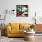 CHWGLFGG 5D Diamond Art Kits for Adults Beginners, Lighthouse Diamond Painting - Image 4