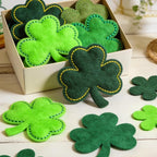 24 Pcs Green Felt Fabric Sheets, 8 Inch X 12 Inch 1mm Craft Felt, Felt Sheets - Image 7