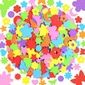 1400Pcs Foam Stickers Colorful Flower Butterfly Foam Shapes Stickers by Huimdery