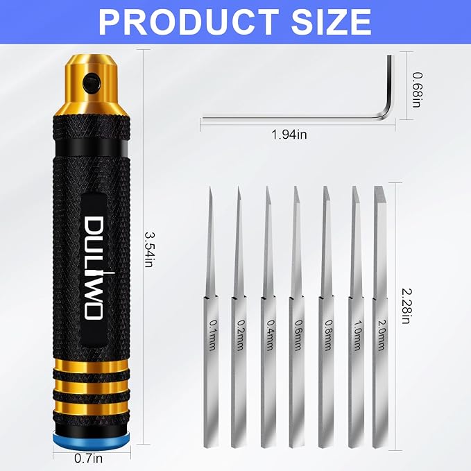 Prime Model Scriber Gundam Resin Carved Scribe Line Hobby Cutting Tool Chisel - Image 8